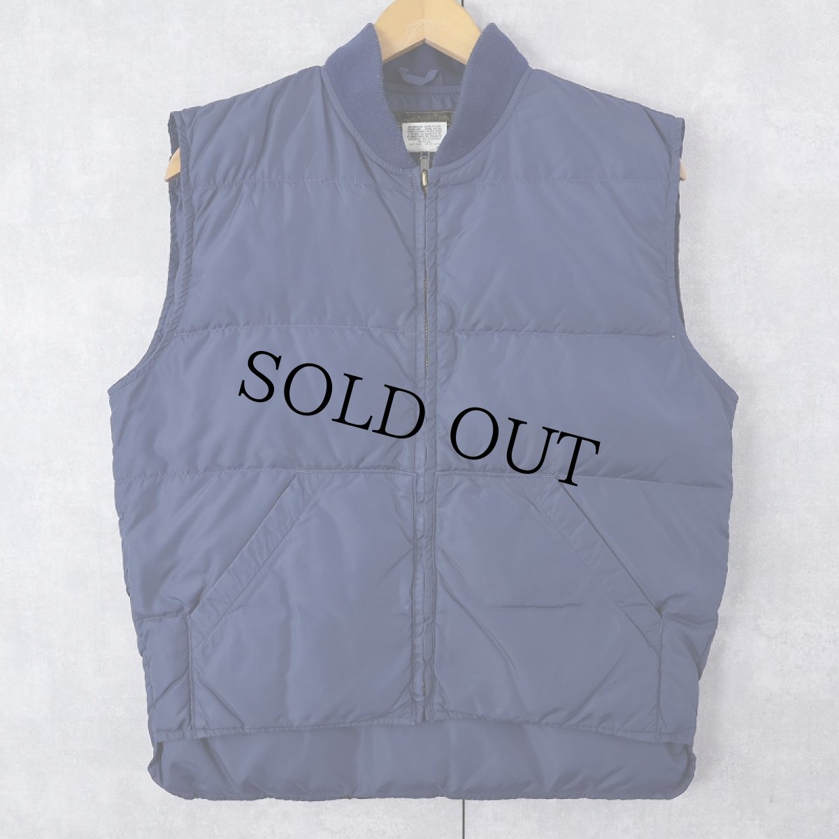 画像1: 80〜90's Eddie Bauer USA製 グースダウンベスト S (1)