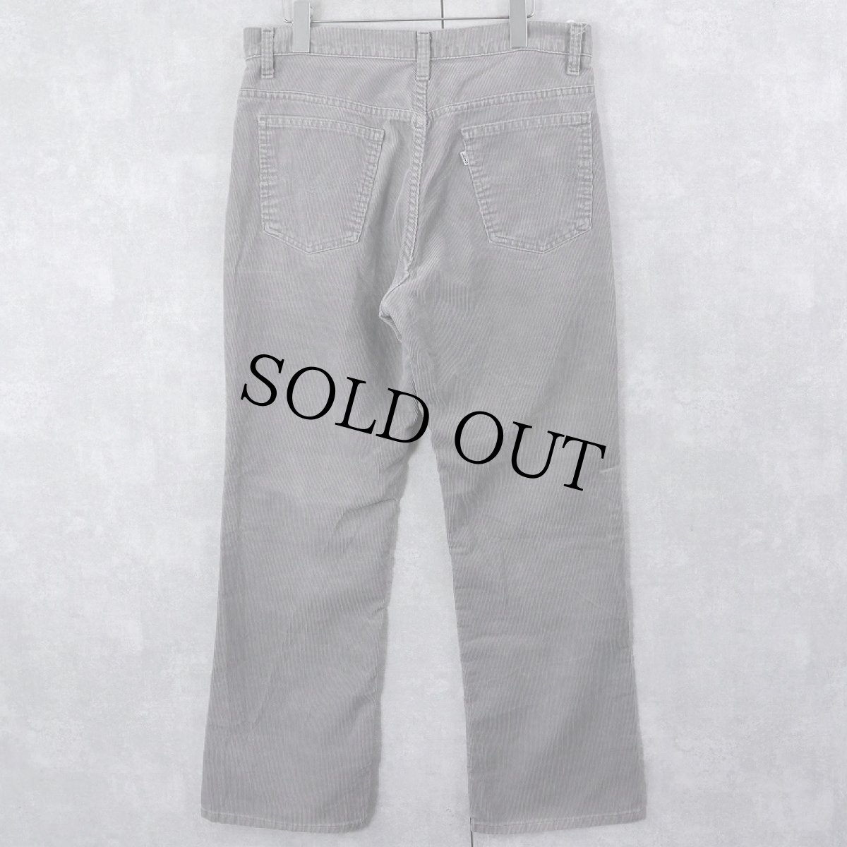 画像2: 80's〜 Levi's 517 USA製 コーデュロイ ブーツカットパンツ W34 (2)