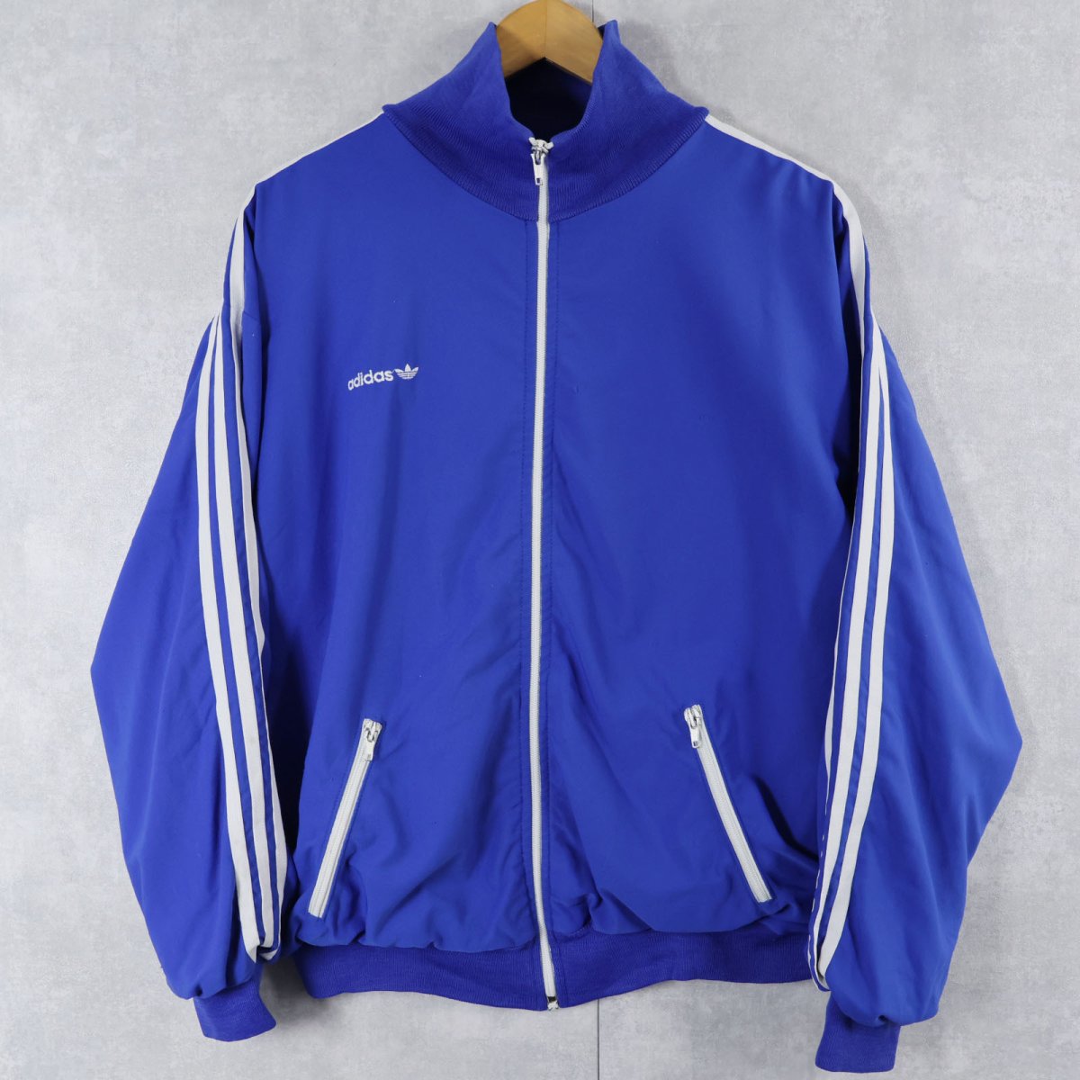 画像1: 80's adidas 西ドイツ製 トラックジャケット XS (1)