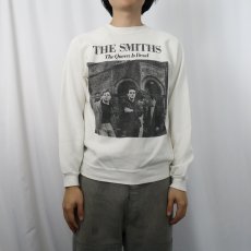 画像2: 90's THE SMITHS USA製 "The Queen Is Dead" ロックバンド アルバムラグランスウェット XL (2)