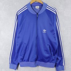画像1: 80's adidas USA製 トラックジャケット L (1)