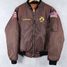 画像2: 70〜80's "NHWSD-K FELLERS" キルティングライナー スーベニアジャケット (2)