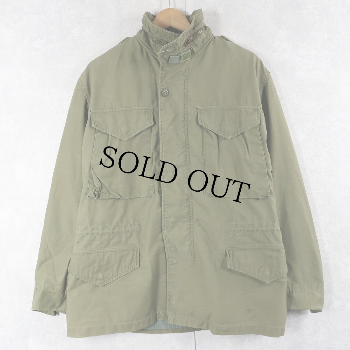 画像1: 60’s U.S.ARMY M-65 フィールドジャケット 2nd グレーライナー SMALL-SHORT (1)