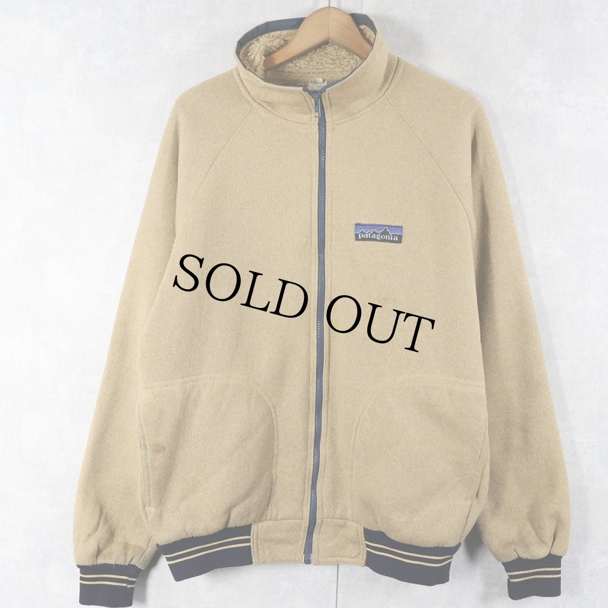 画像1: 80's Patagonia デカタグ パイルジャケット L (1)