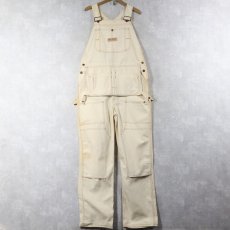 画像1: 90's JCPenney BIG MAC エプロン付き ダブルニー ダックオーバーオール W37 フラッシャー付き DEADSTOCK (1)