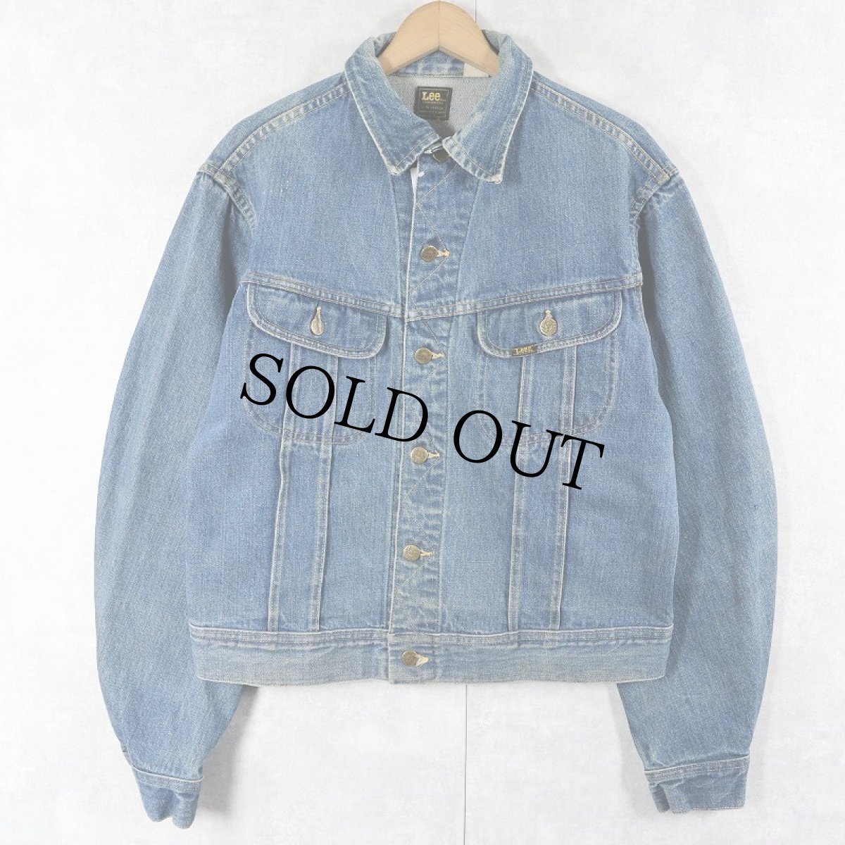 画像1: 70's Lee 220-J USA製 デニムジャケット (1)