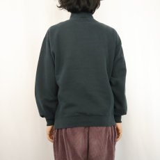 画像3: 90's RUSSELL ATHLETIC USA製 ハーフジップスウェット L (3)