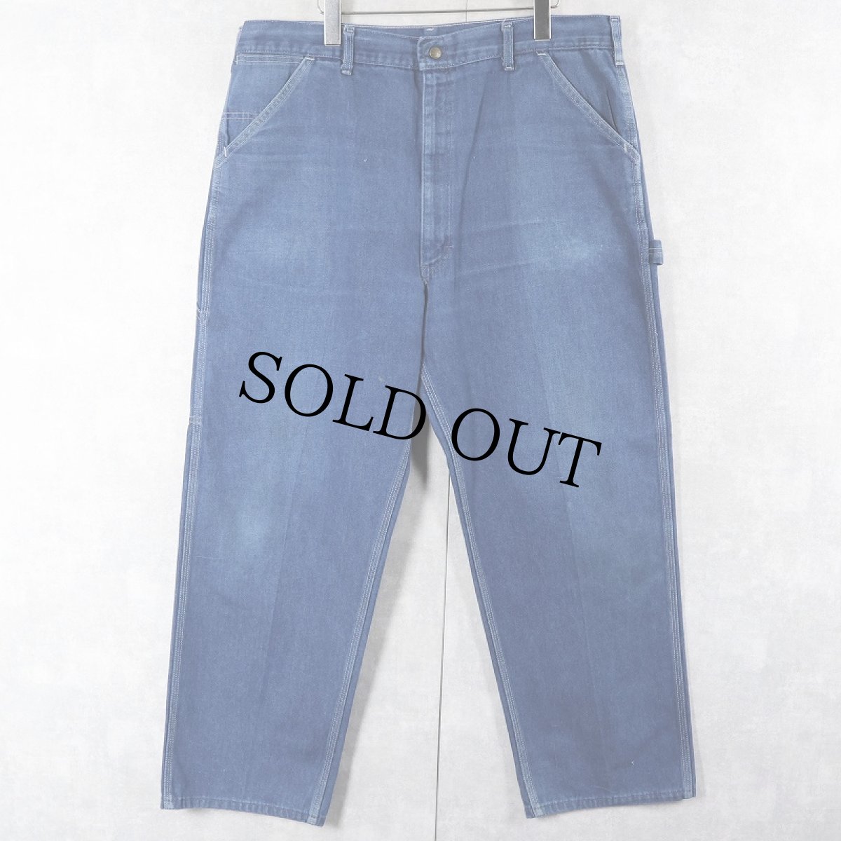 画像1: 80's Sears ROEBUCKS デニムペインターパンツ W39 (1)