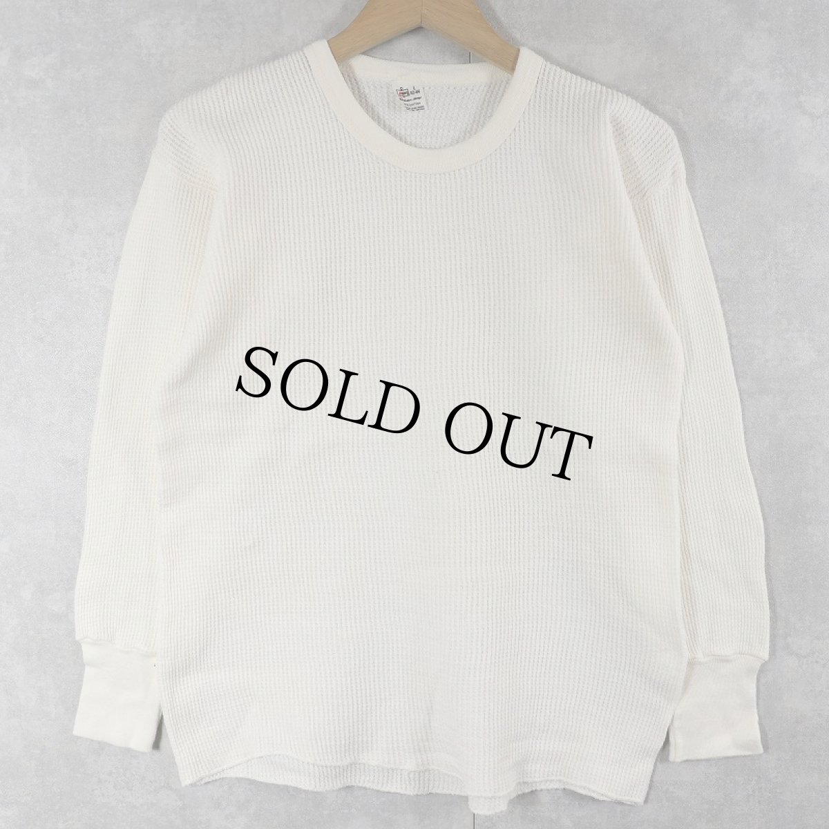 画像1: 70's Kmart USA製 サーマルロンT L (1)