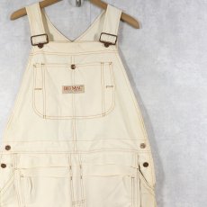 画像2: 90's JCPenney BIG MAC エプロン付き ダブルニー ダックオーバーオール W37 フラッシャー付き DEADSTOCK (2)