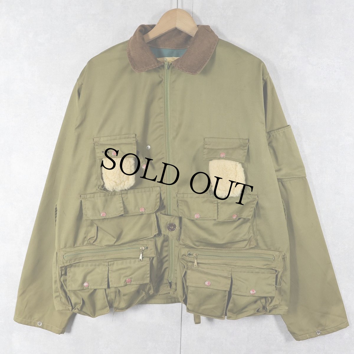 画像1: 70's Ideal フィッシングジャケット L (1)