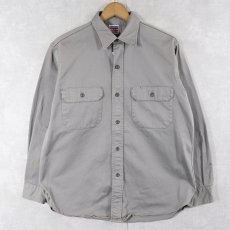 画像1: 50〜60's PENNEY'S BIG MAC マチ付き コットンワークシャツ (1)