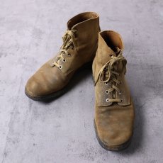 画像1: 40's U.S.NAVY M-43 Roughout サービスシューズ TYPE III 26cm (1)