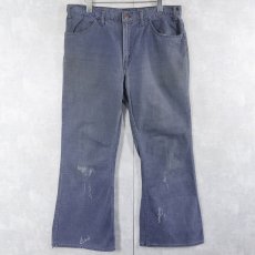 画像2: 70's Levi's ベルボトムコーデュロイパンツ W35 (2)