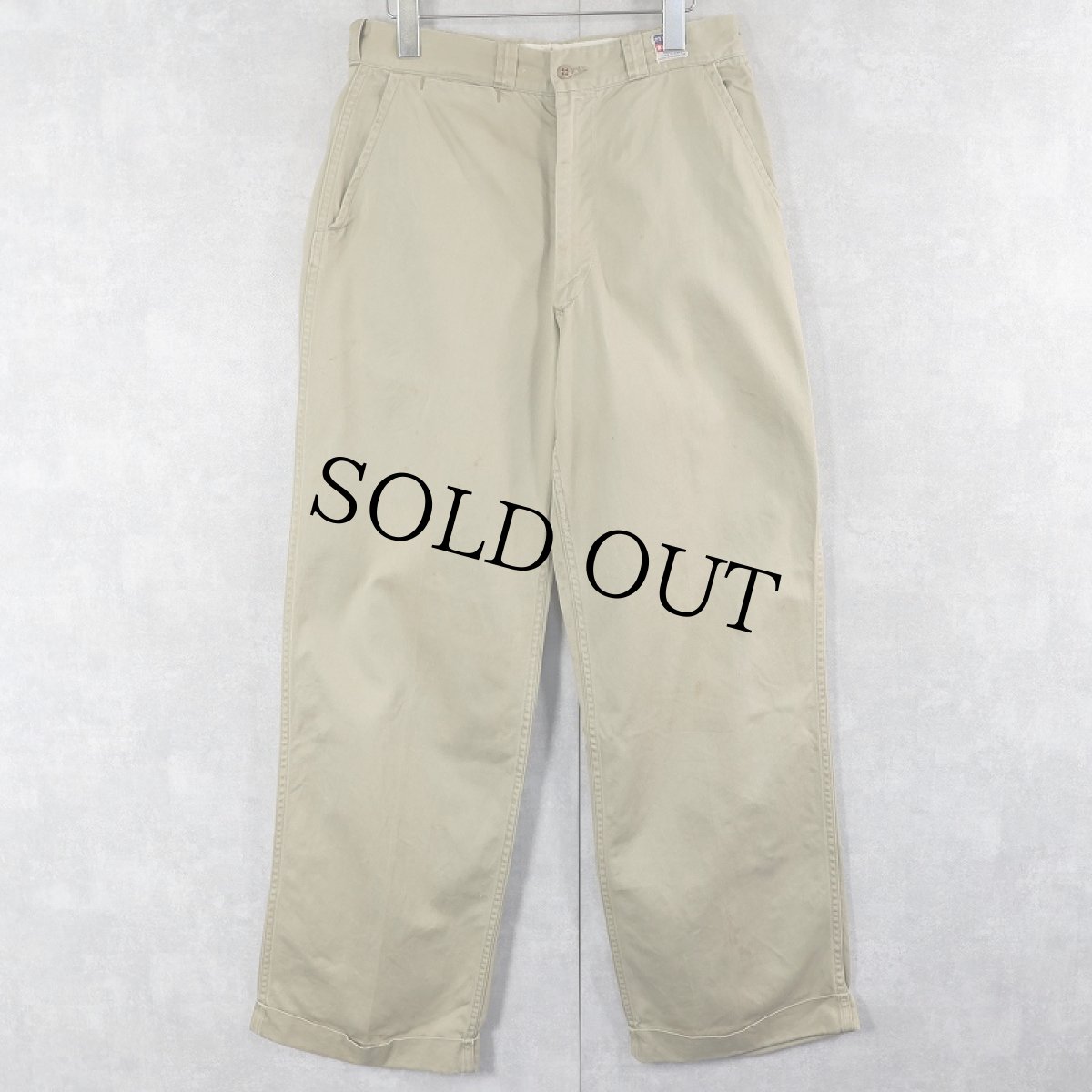 画像1: 50〜60's JCPenney BIGMAC チノトラウザーズ W31 (1)