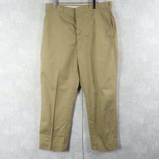 画像2: 60's U.S.ARMY チノトラウザーズ W35 (2)