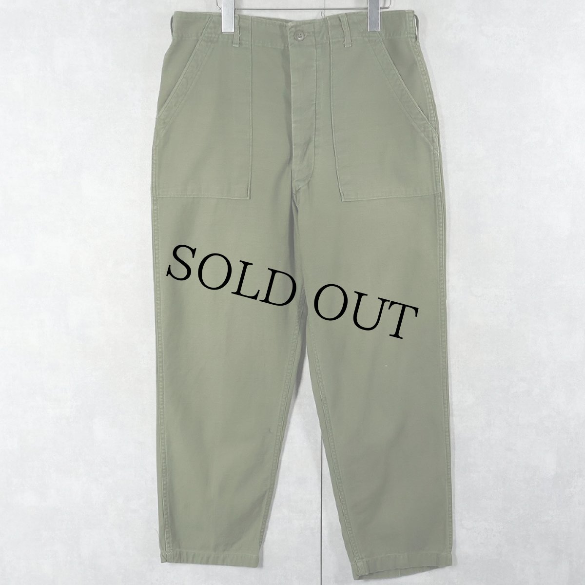 画像2: 70's U.S.ARMY ベイカーパンツ W34 (2)