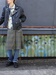 画像1: 〜80's Fletcher Jones AUSTRALIA製 チェック柄 キルトスカート (1)