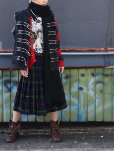 画像1: 〜90's SCOTLAND製 タータンチェック柄 キルトスカート (1)