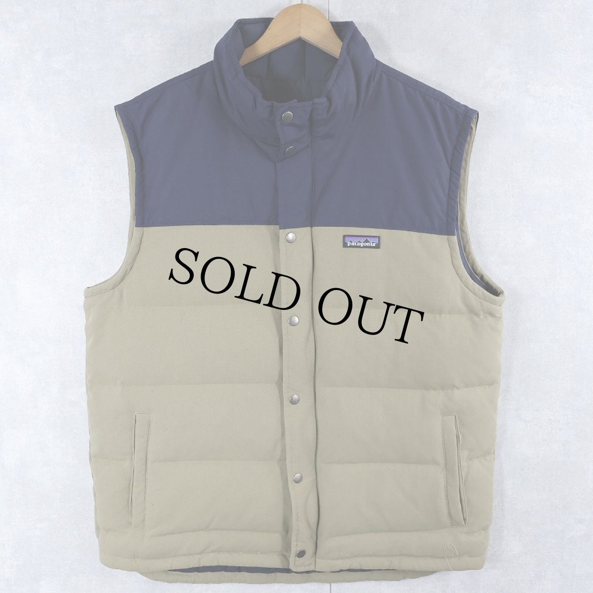 画像1: 2015AW Patagonia ダウンベスト L (1)