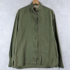画像1: 70's U.S.ARMY ケミカルプロテクティブ ライナーシャツ MEDIUM (1)
