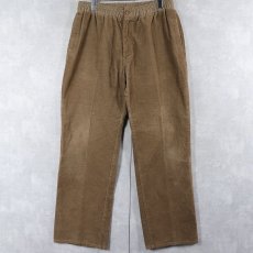 画像2: 80〜90's Hobie USA製 太畝コーデュロイ イージーパンツ (2)