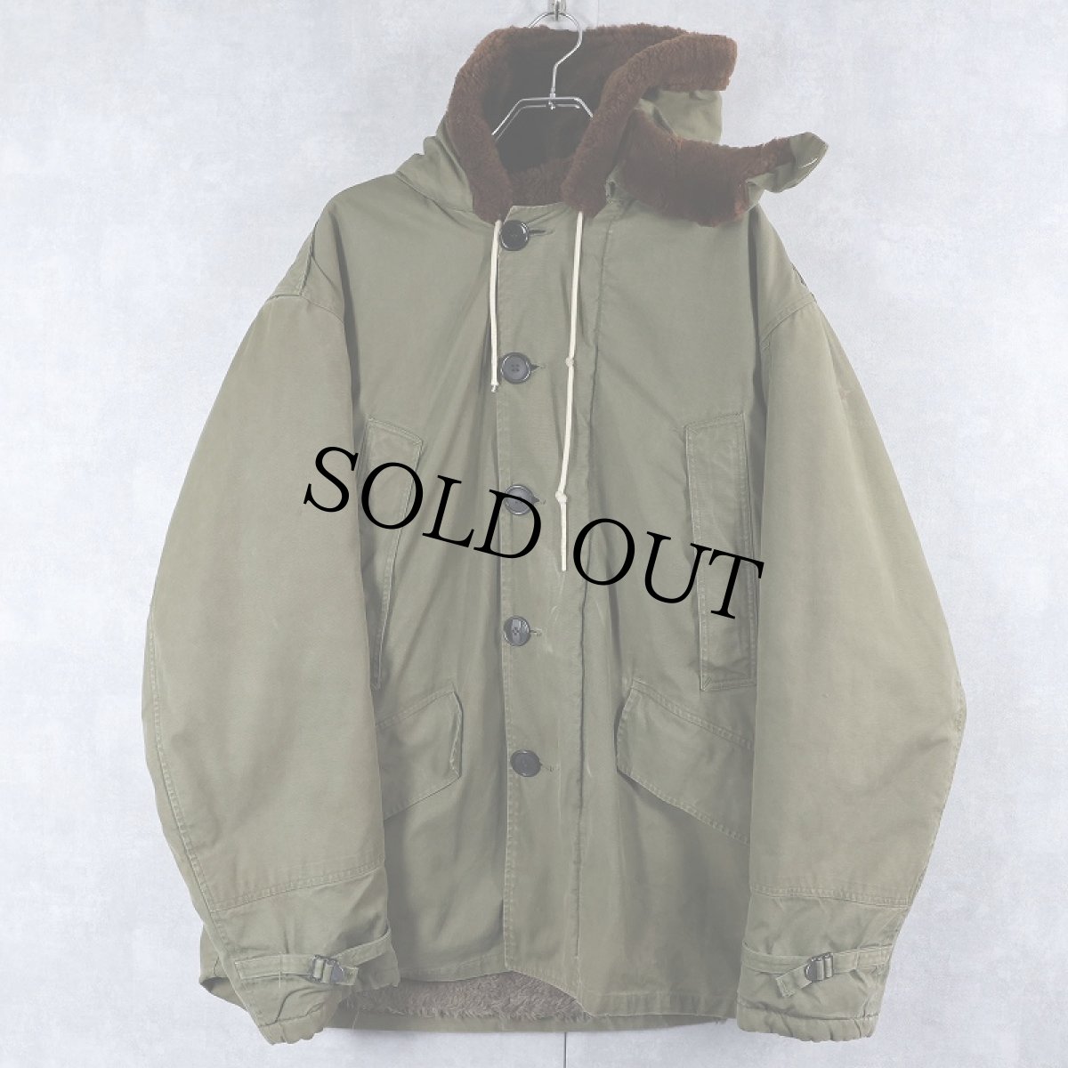 画像1: 40's U.S.ARMY AIR FORCE B-11 Flight Jacket SIZE 40 (1)