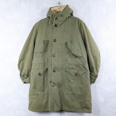 画像1: 50's U.S.ARMY AIR FORCE M-1947 フィールドオーバーコート パイルライナー付き S (1)