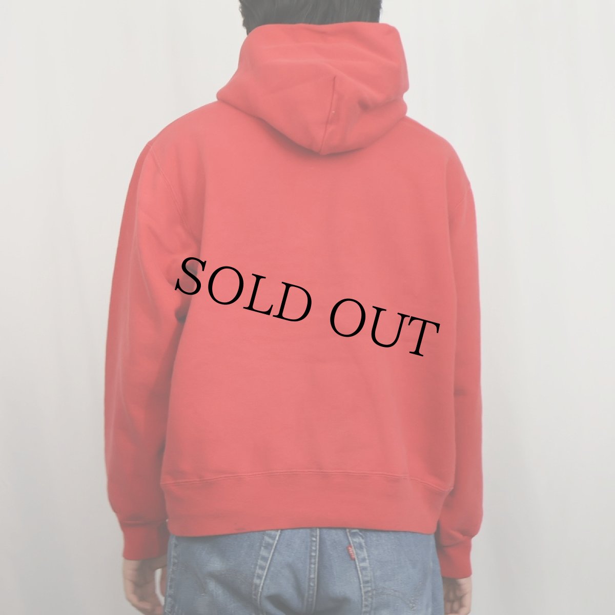 画像3: 80〜90's Champion 青刺繍タグ 中期 USA製 "WISCONSIN" 前V プリントスウェットフーディー L (3)