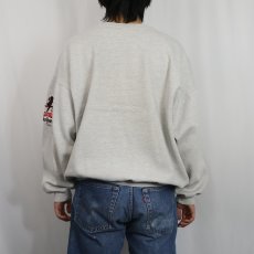 画像3: 90's Marlboro ADVENTURE TEAM トカゲ刺繍 タバコ企業スウェット XL (3)