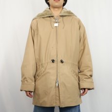 画像2: 70〜80's Mighty Mac 裏ボア ラビットフードハーフジャケット  (2)