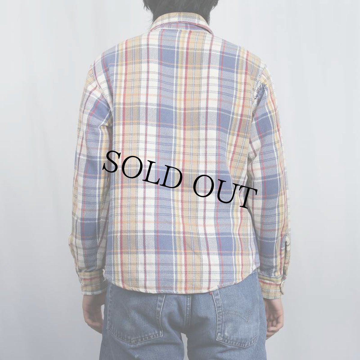 画像3: 70's  BIGMAC JCPenney チェック柄 ヘビーネルシャツ M (3)