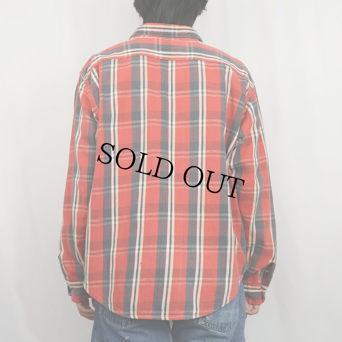 画像3: 70's MONTGOMERY WARD チェック柄 ヘビーネルシャツ XL (3)