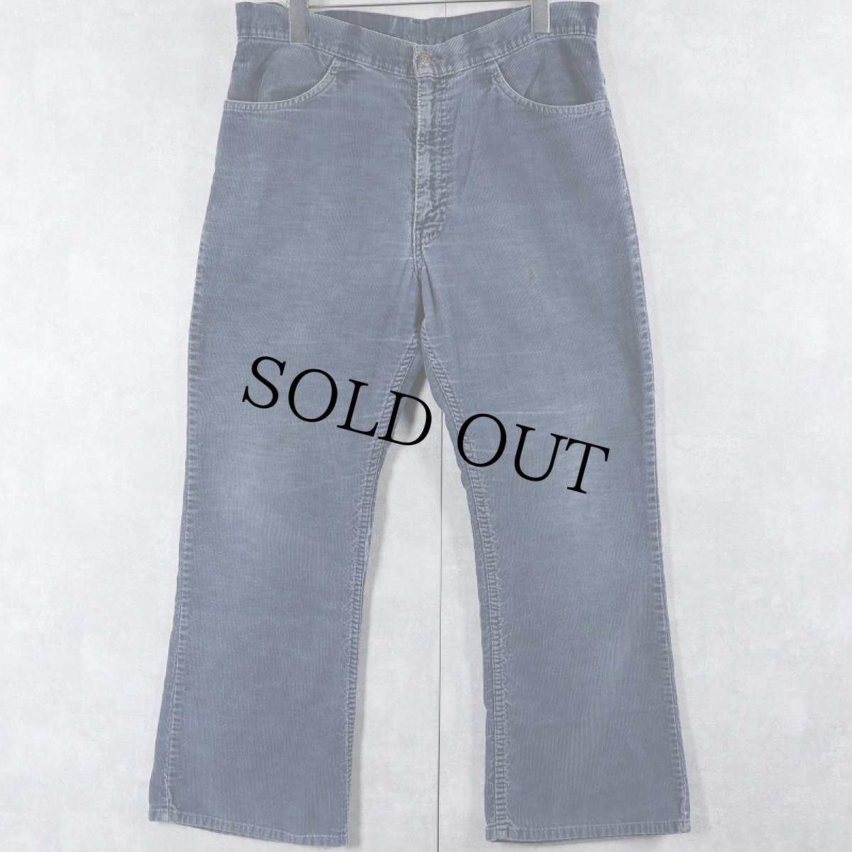 画像1: 80's Levi's コーデュロイフレアパンツ W34 (1)