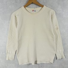 画像1: 60's Hanes サーマルロンT M (1)