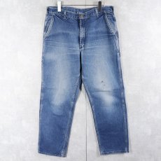 画像1: 60〜70's OSH KOSH デニムペインターパンツ W34 (1)