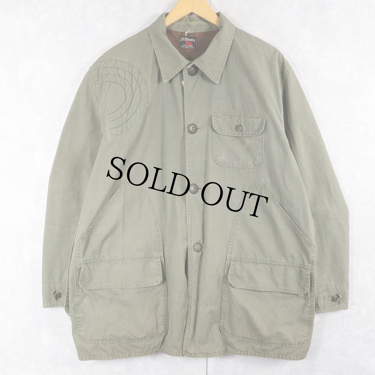 画像1: 60's JC Higgins ガンパッチ付き ハンティングジャケット  (1)