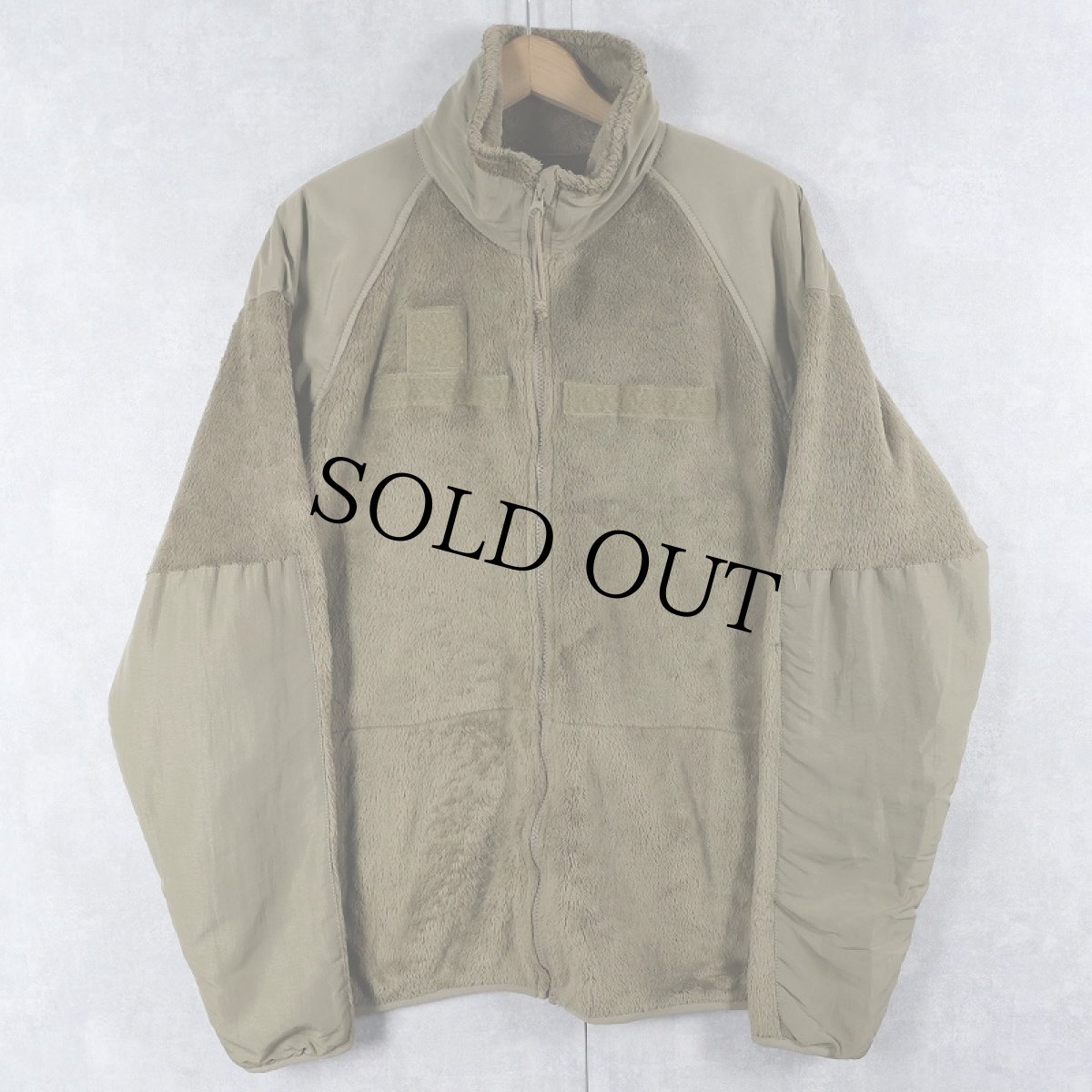 画像1: U.S.MILITARY ECWCS GEN3 Cold Weather "POLARTEC" コヨーテフリースジャケット MEDIUM-LONG (1)