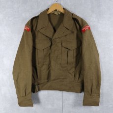 画像1: 50's AUSTRALIAN MILITARY "ROYAL AUSTRALIAN REGIMENT" バトルドレスジャケット SIZE 5 (1)