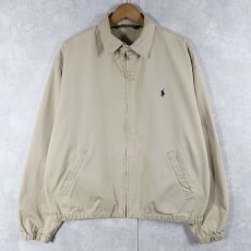 画像1: POLO Ralph Lauren ロゴ刺繍 コットンスイングトップ M (1)