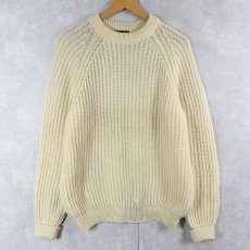 画像1: 80〜90's Peter Storm GREAT BRITAIN製 ウールニットセーター L (1)