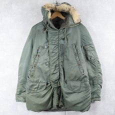 画像1: 60's U.S.AIR FORCE N-3B ステンシル入り フライトジャケット (1)