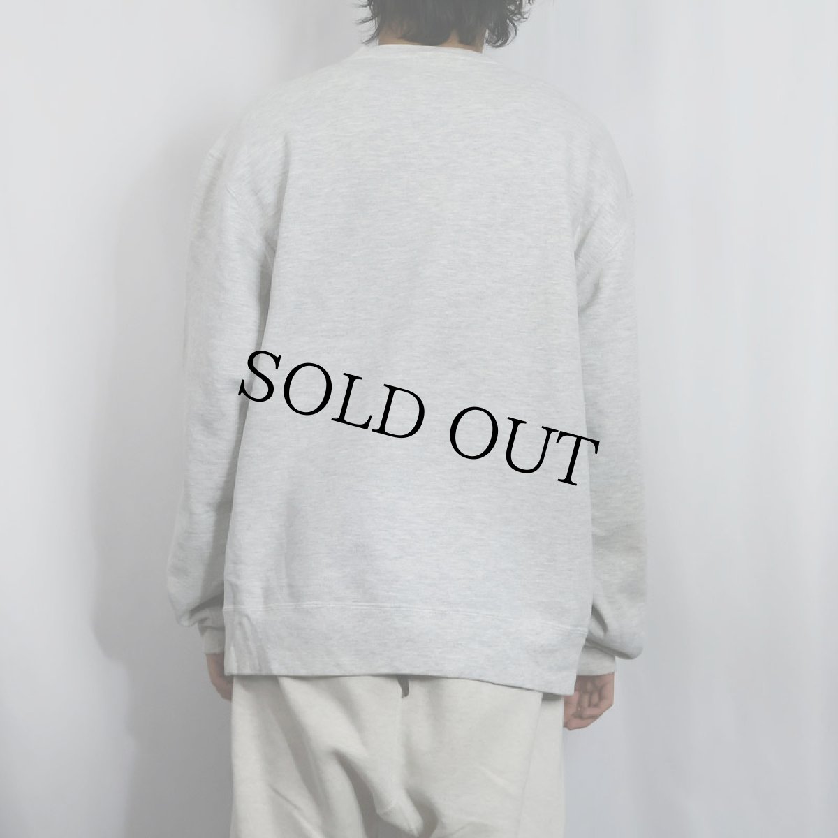 画像3: 90's Champion 青刺繍タグ 後期 "COLORADO STATE" 前V プリントスウェット XXL  (3)