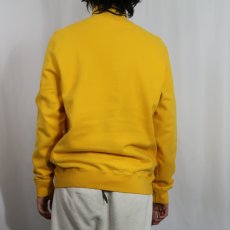 画像3: POLO Ralph Lauren ロゴ刺繍 ハーフジップ コットン×アクリルスウェット M (3)