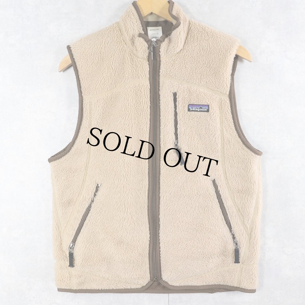 画像1: 2000's Patagonia レトロXフリースベスト S (1)