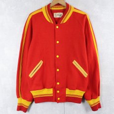 画像1: 50's USMC Warm Up Athletic Jacket SIZE40 (1)