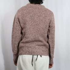 画像3: 80〜90's L.L.Bean USA製 ミックスカラー ウールニットセーター M (3)