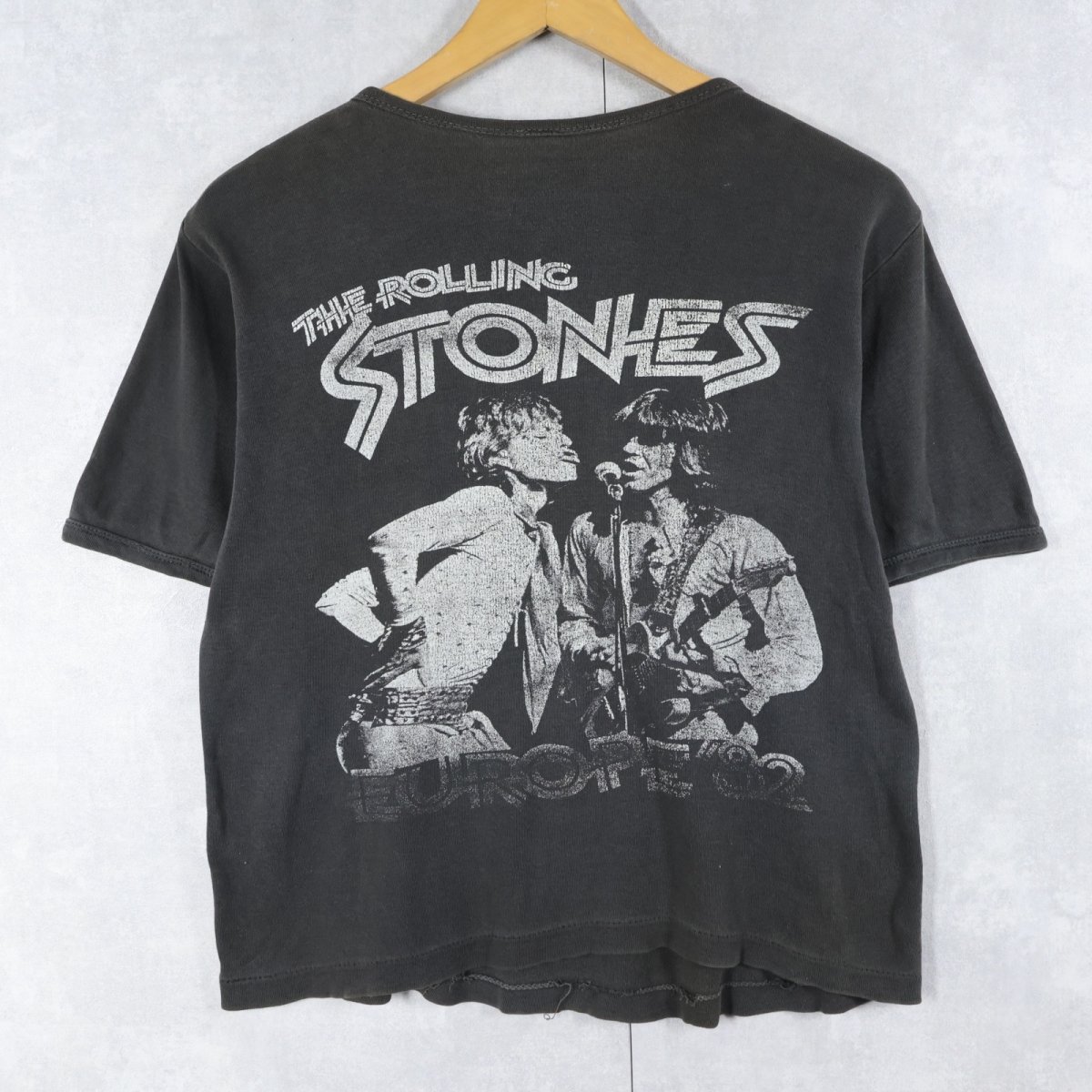 画像2: 1982 The Rolling Stones "EUROPE'82 TOUR" ロックバンドツアーTシャツ  (2)