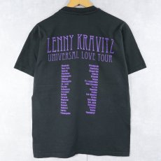 画像2: 90's LENNY KRAVITZ USA製 "UNIVERSAL LOVE TOUR" ミュージシャンツアーTシャツ L (2)