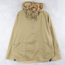 画像1: Jockey Outward Bound ハーフジップ コットンアノラックパーカー M (1)